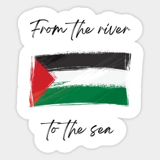 Palestine The Promised Land v2 Sticker